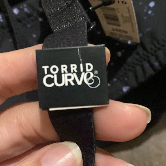 COPY - COPY - Torrid curvy push-up strapless galaxy stars bra 40DD - Picture 6 of 7